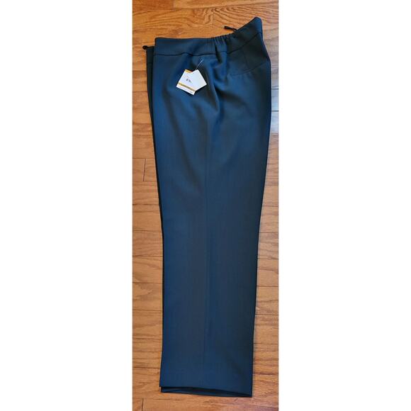 NWT $89 Kasper Women's Plus Size 16W Straight-Leg Polyester Dress Pants - Picture 7 of 12